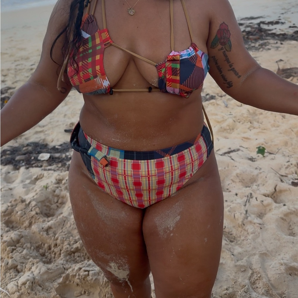 ottolinger bikini set large
plaid 
size large